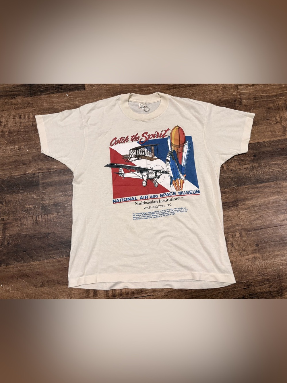 Vintage Smithsonian “Eras of Flight” Tee